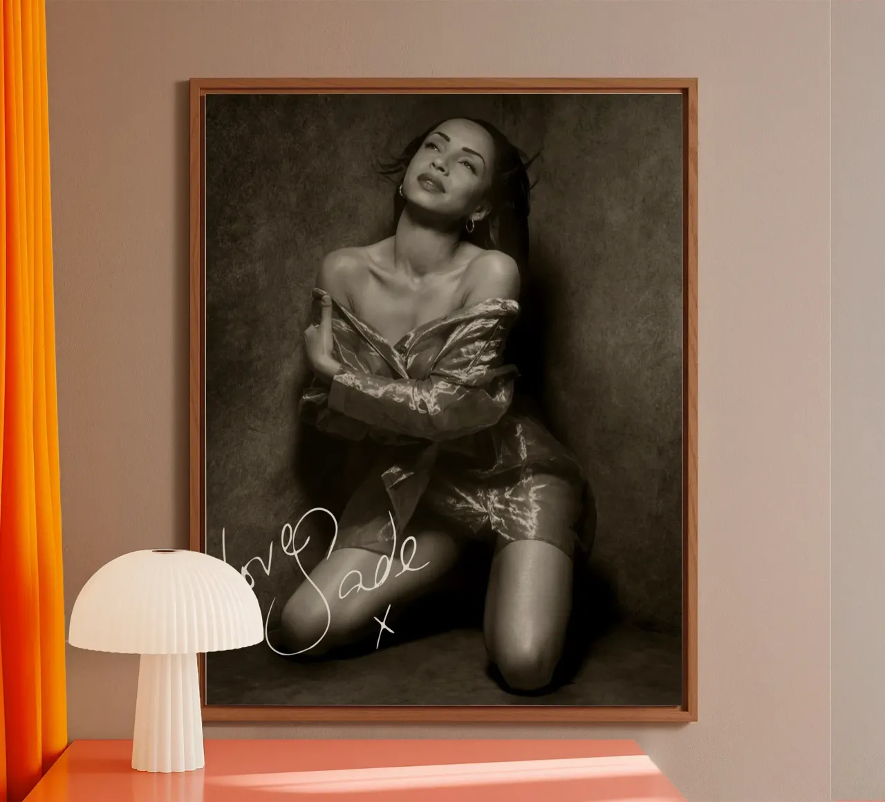 Sade Adu - Amore Sade 2 alluminio dibond da eliouxence