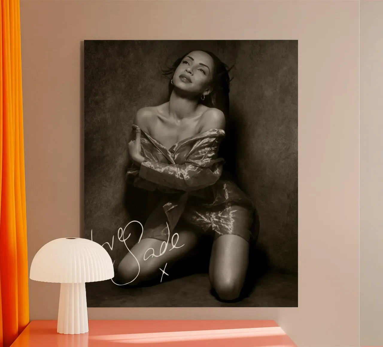 Sade Adu - Amore Sade 2 alluminio dibond da eliouxence