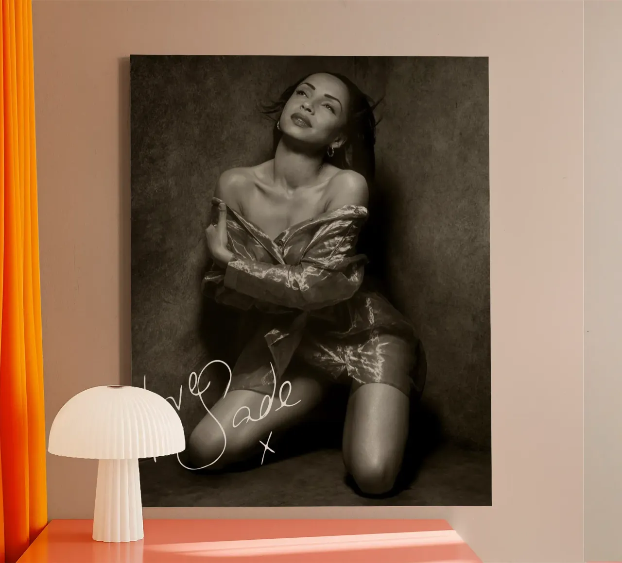 Sade Adu - Amore Sade 2 tela con Cornice a cassetta da eliouxence