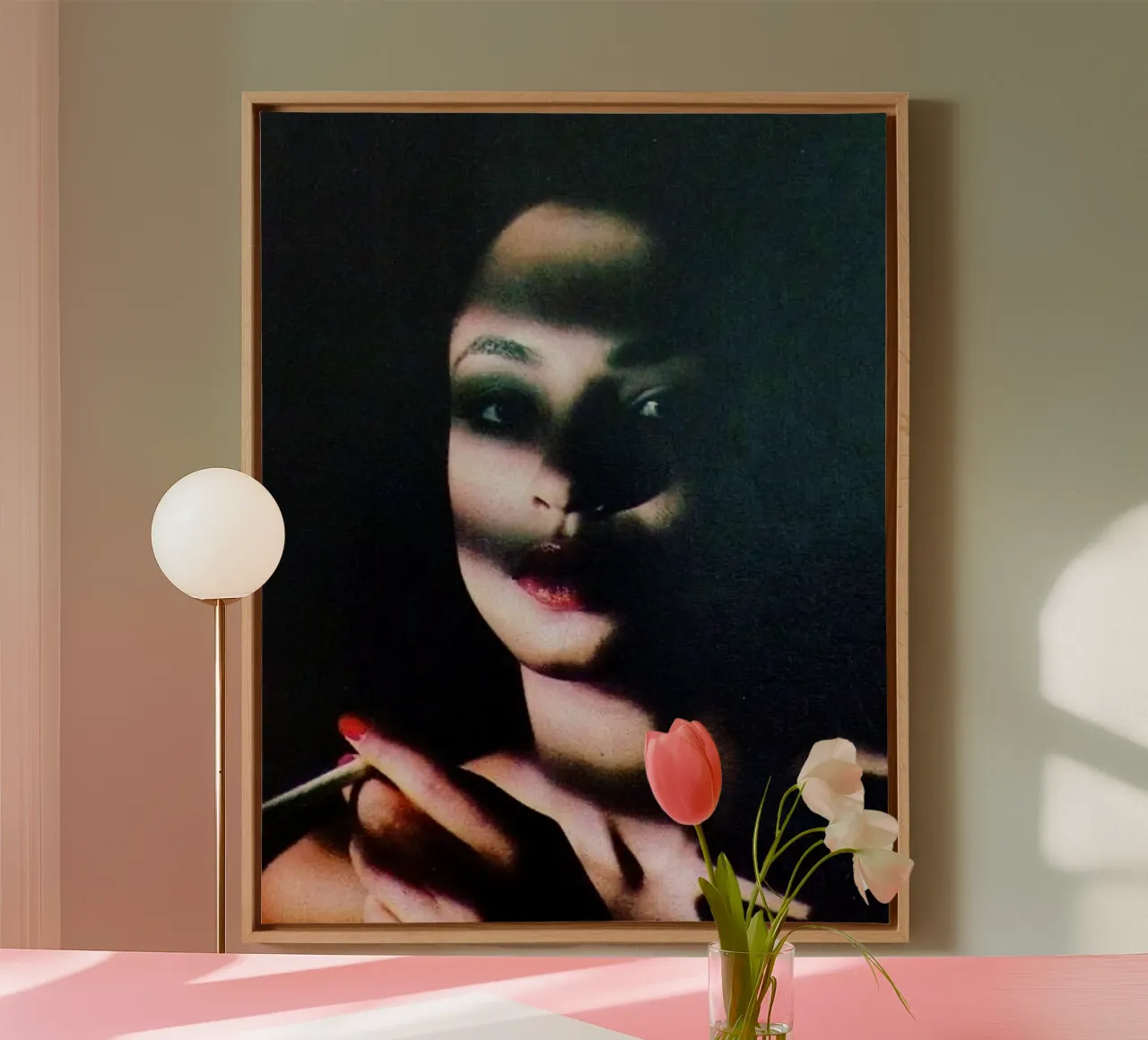 Sade Adu - Amore Sade tela con Cornice a cassetta da eliouxence
