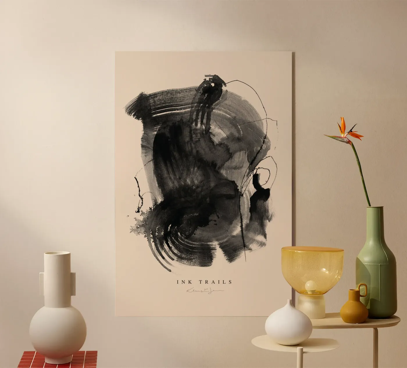 Ink Trails plexiglas de Klaus with K