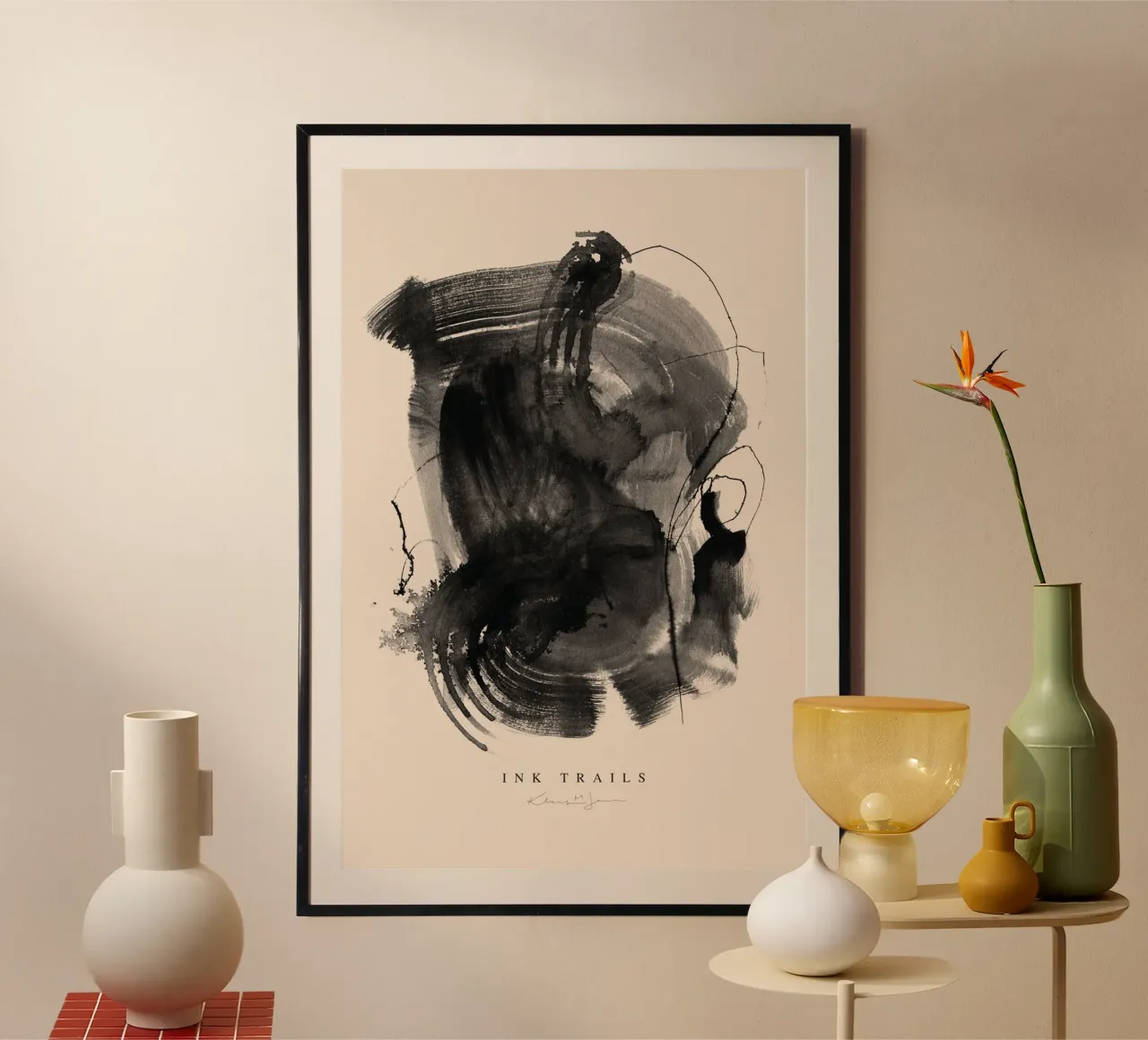 Ink Trails poster da Klaus with K