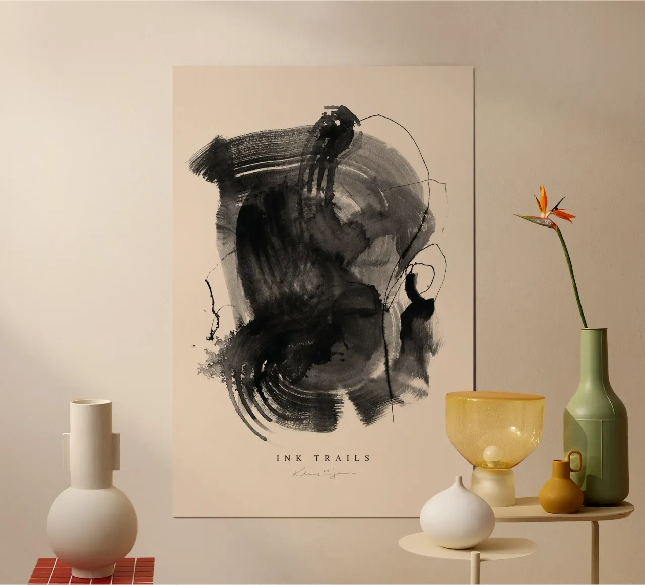 Ink Trails poster da Klaus with K