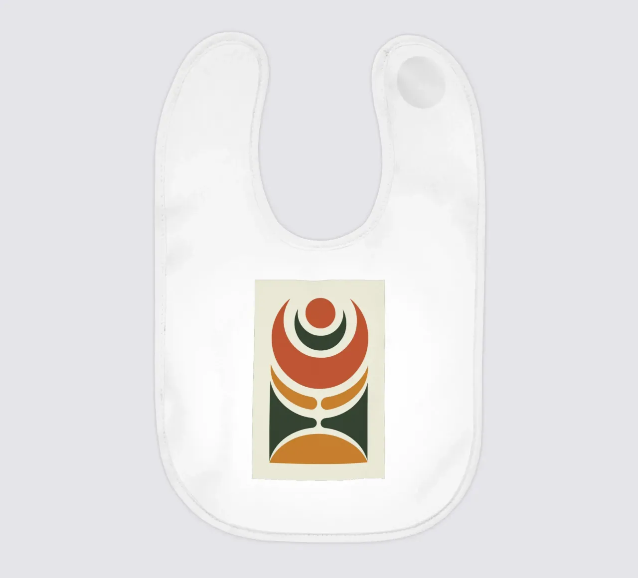 Crescent Moon with Flowing Bands bavaglino da LisaArtes