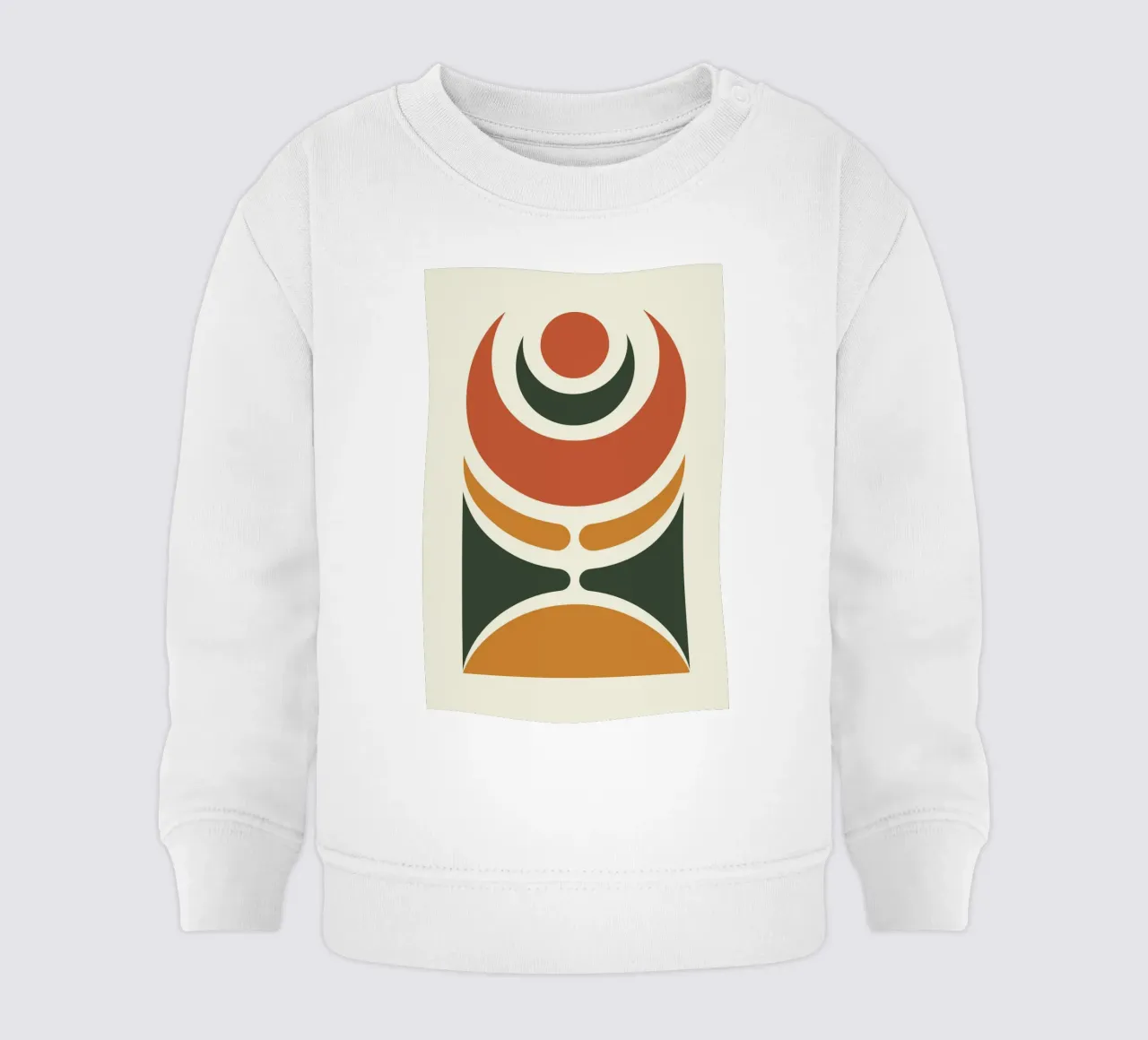 Crescent Moon with Flowing Bands felpa neonato da LisaArtes