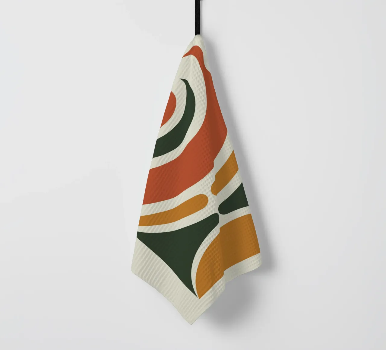 Crescent Moon with Flowing Bands canovaccio da cucina da LisaArtes