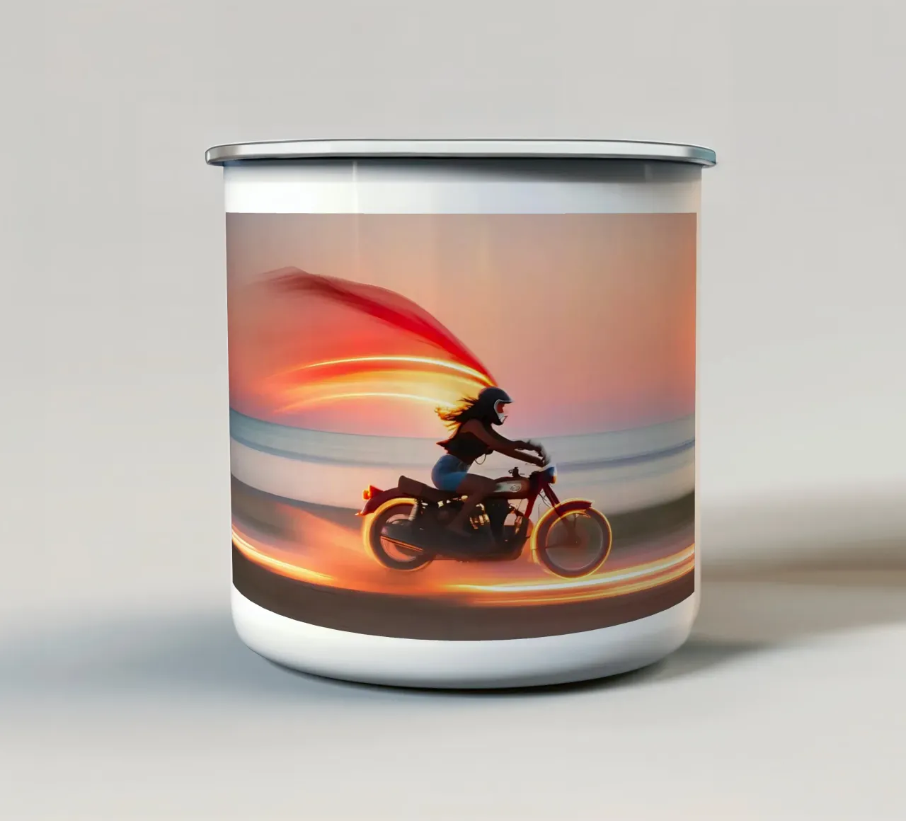 Super Driver tazza in smalto da ICONICA Art Studio