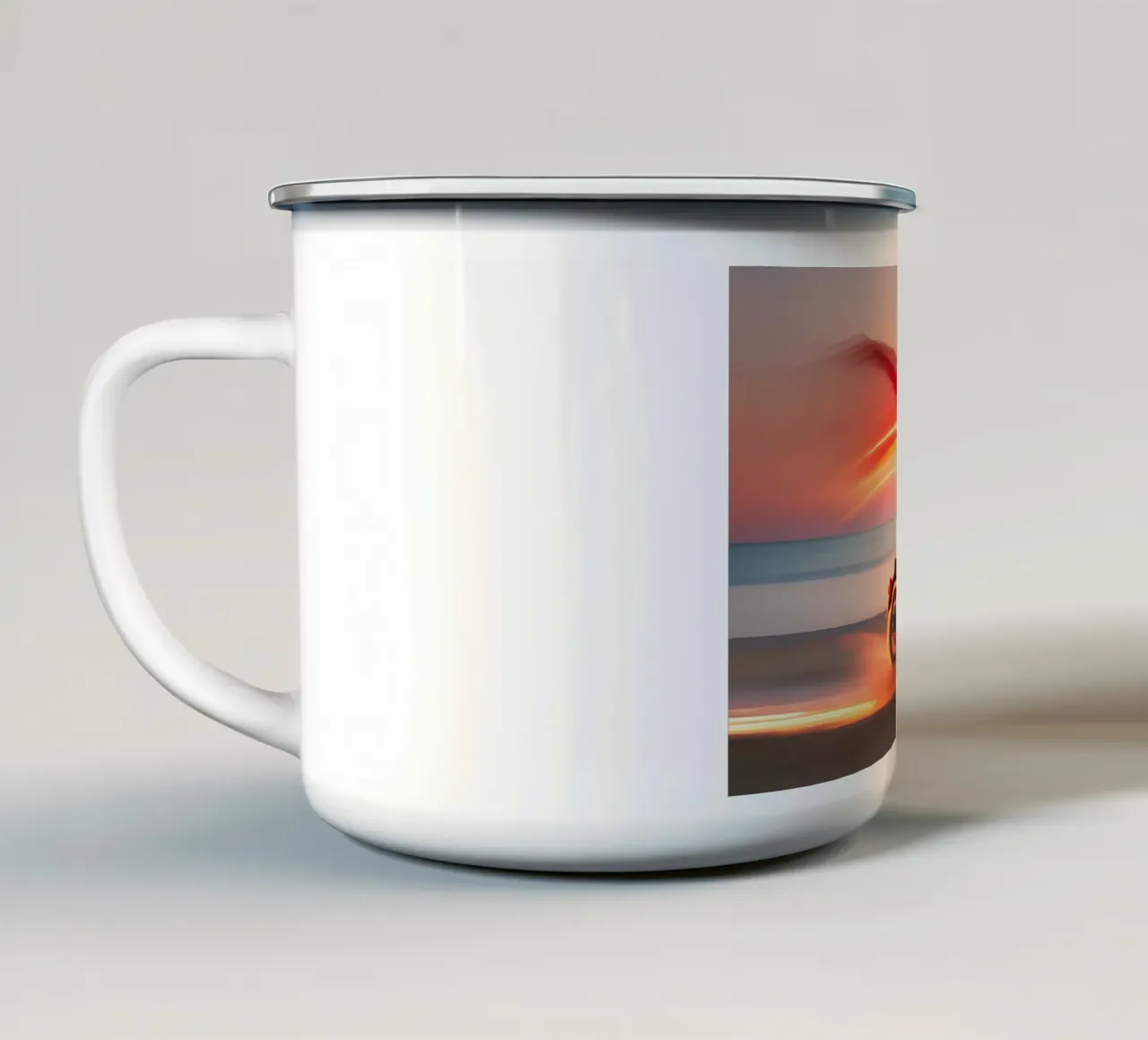 Super Driver tazza in smalto da ICONICA Art Studio