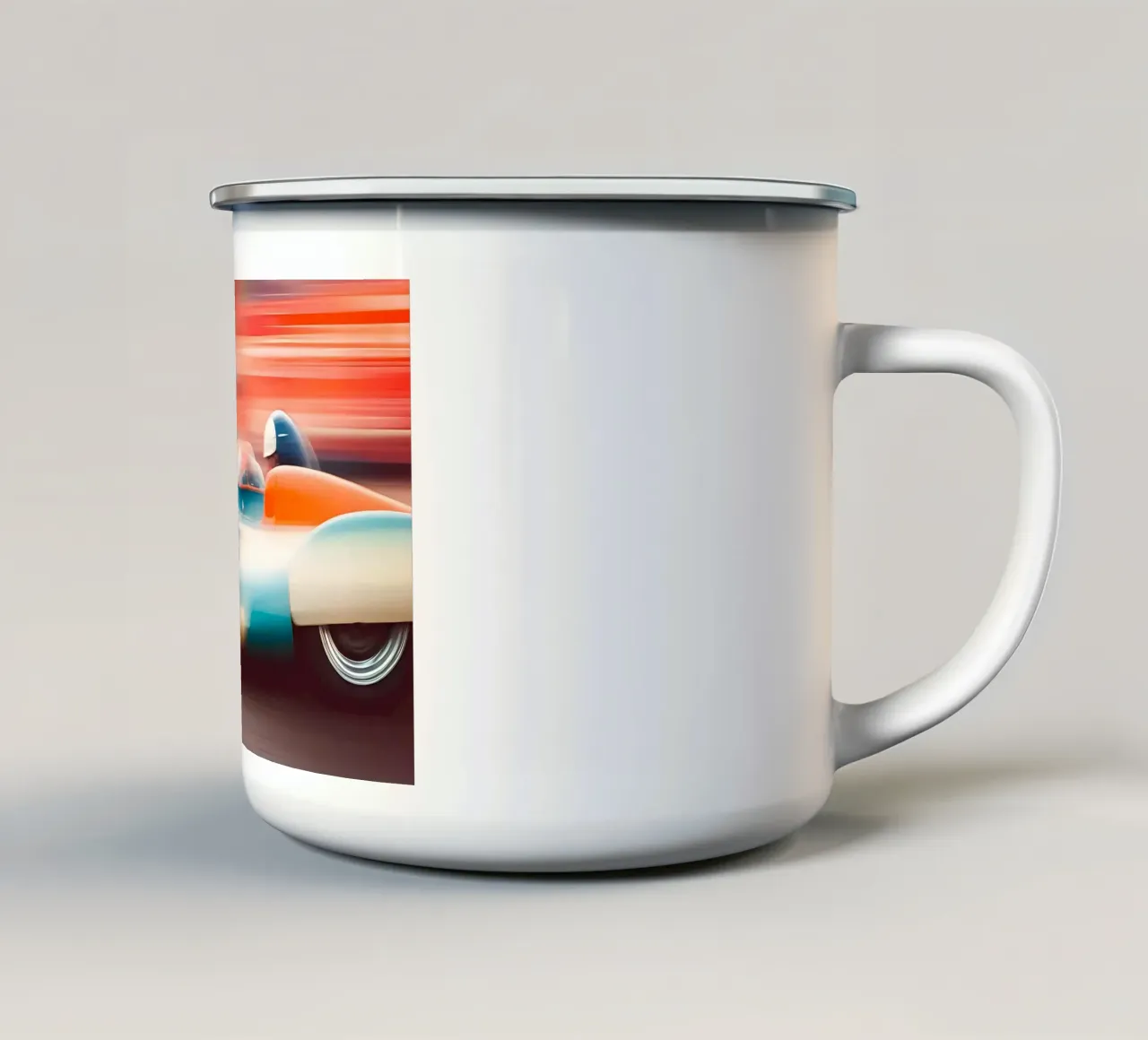 Collection Car tazza in smalto da ICONICA Art Studio