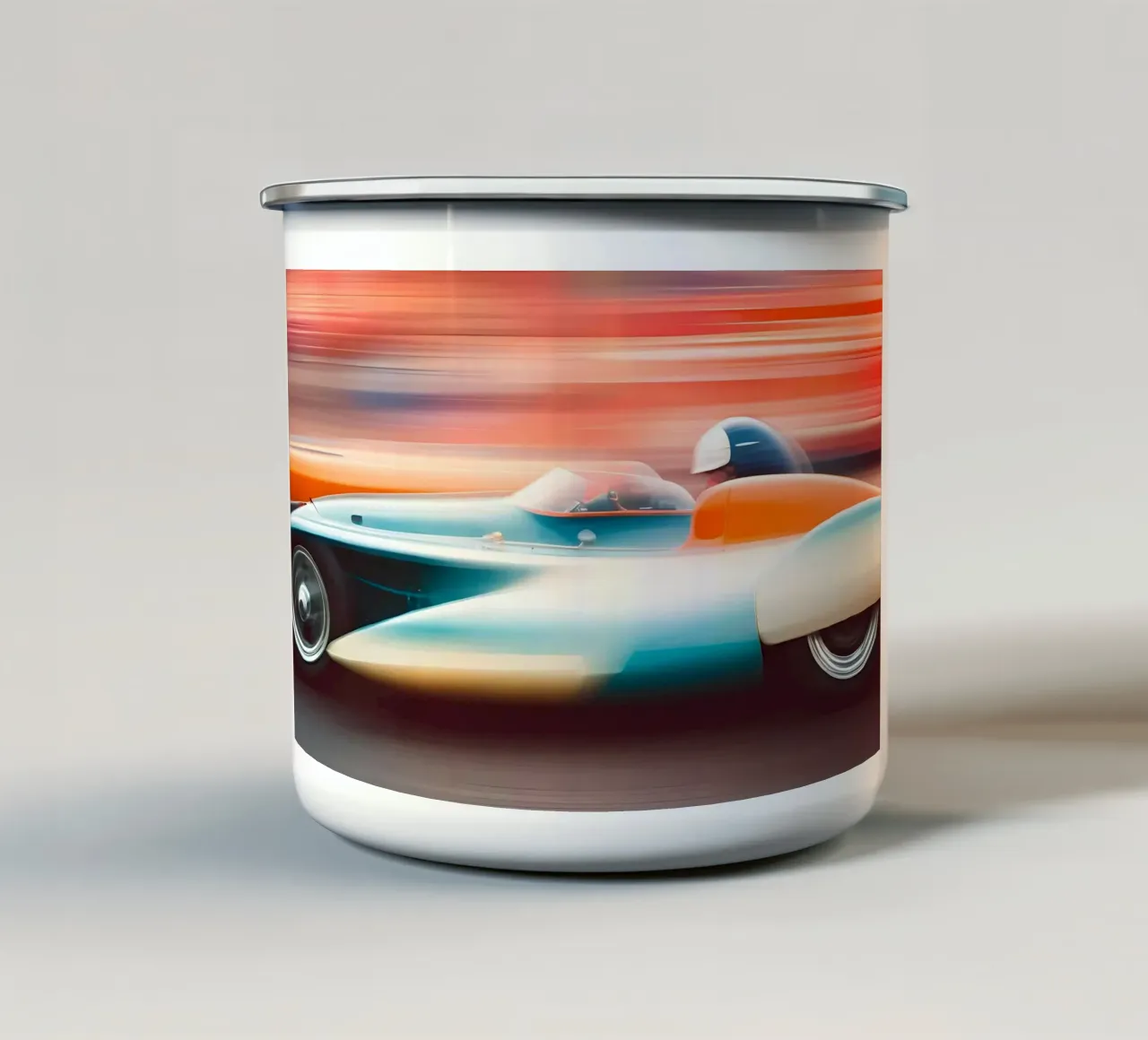 Collection Car tazza in smalto da ICONICA Art Studio