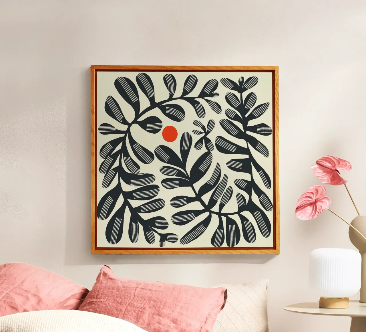 Fogliame e sole plexiglass da Little Dean