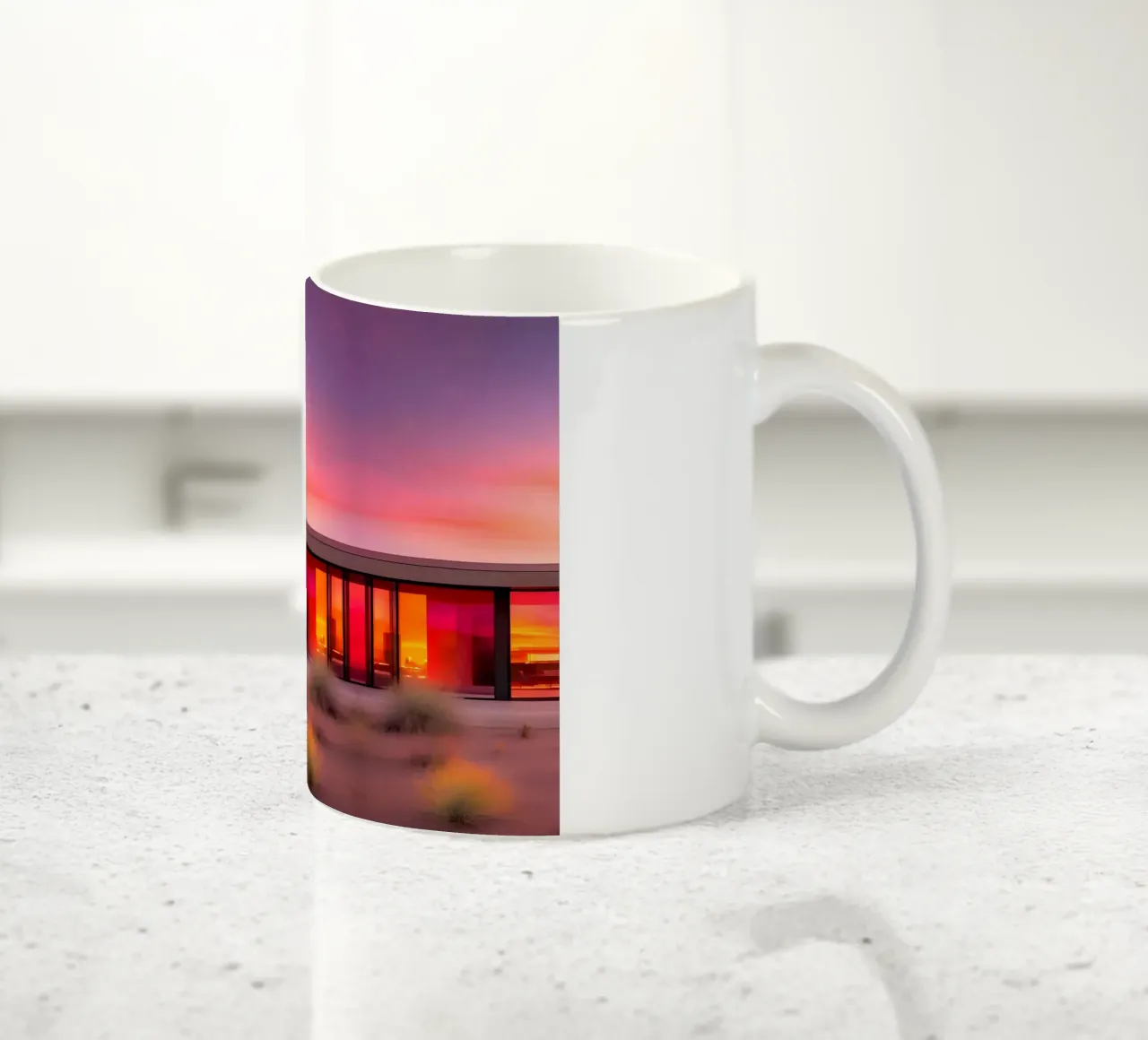 Californian Vibes tazza in ceramica da ICONICA Art Studio