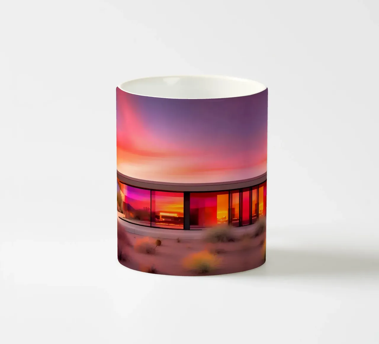Californian Vibes tazza in ceramica da ICONICA Art Studio