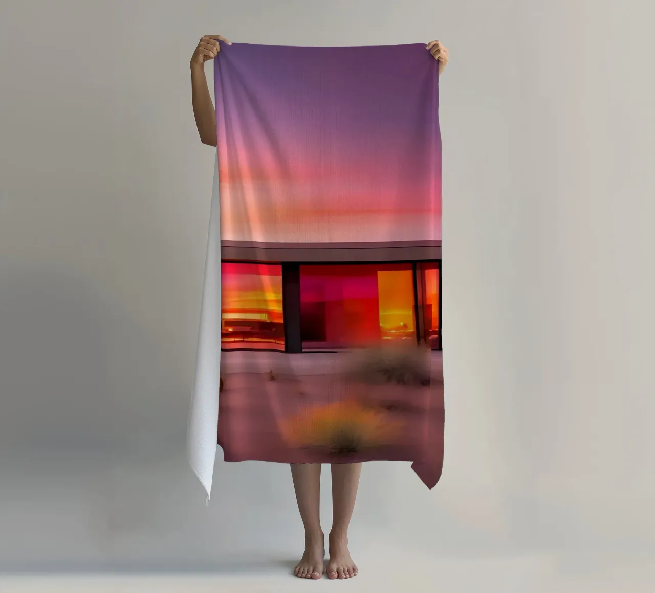 Californian Vibes telo mare da ICONICA Art Studio