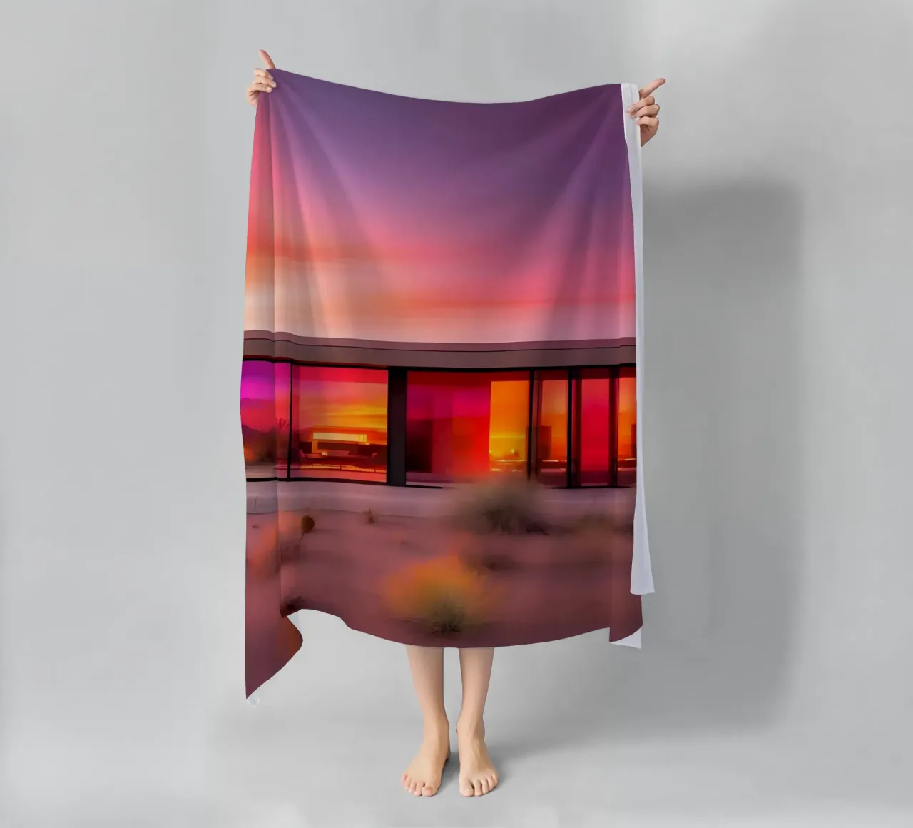 Californian Vibes telo mare da ICONICA Art Studio
