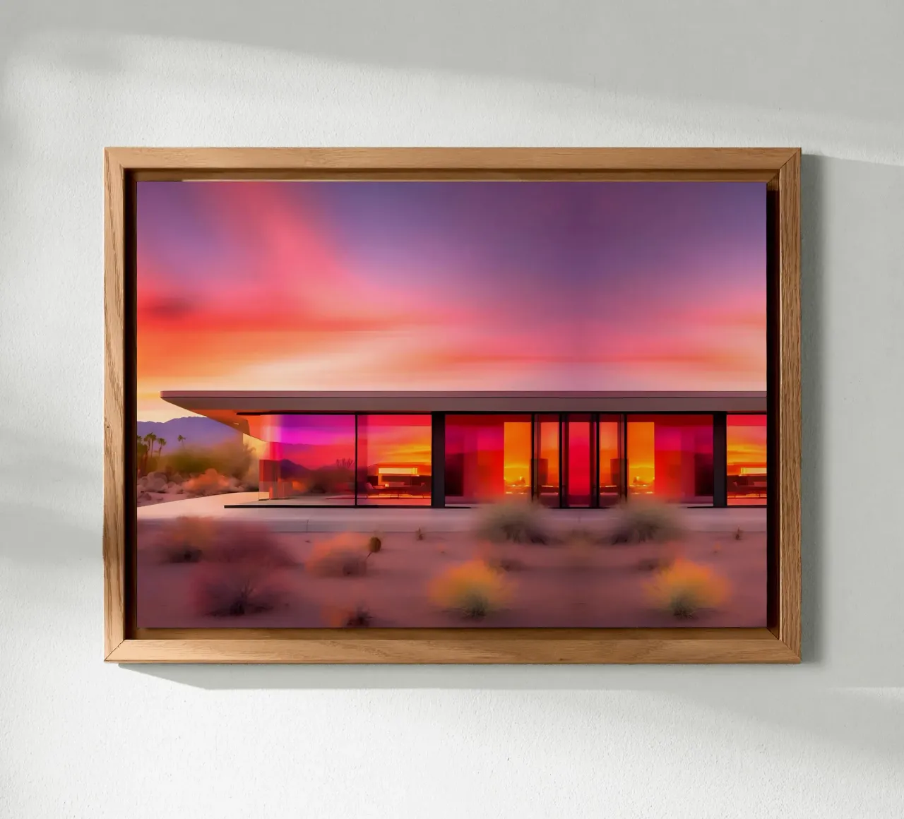 Californian Vibes alluminio dibond da ICONICA Art Studio
