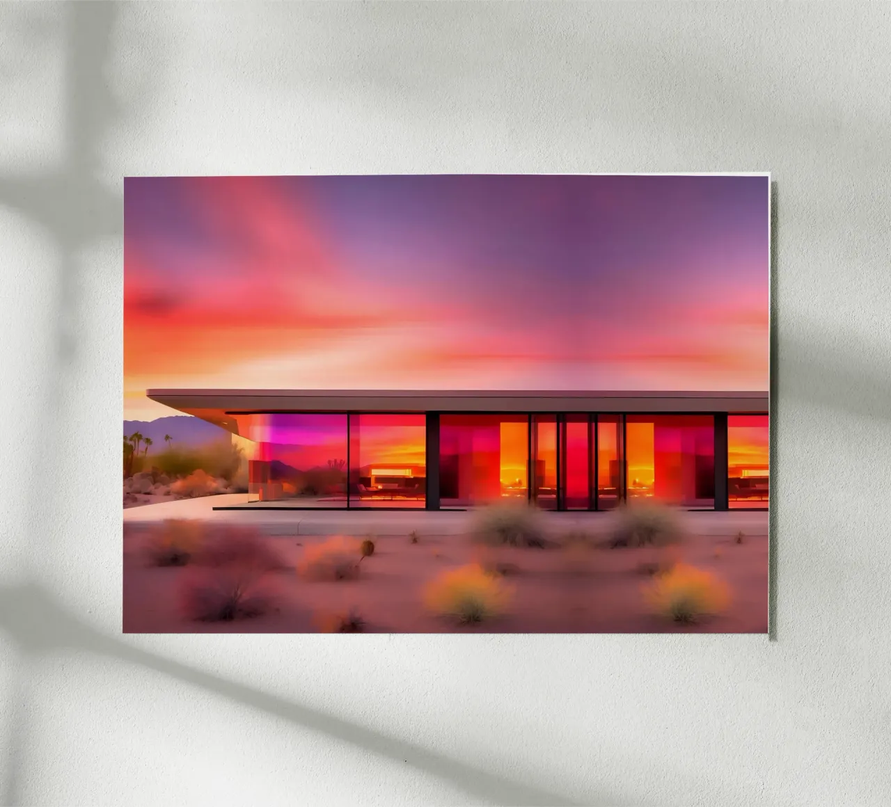 Californian Vibes alluminio dibond da ICONICA Art Studio