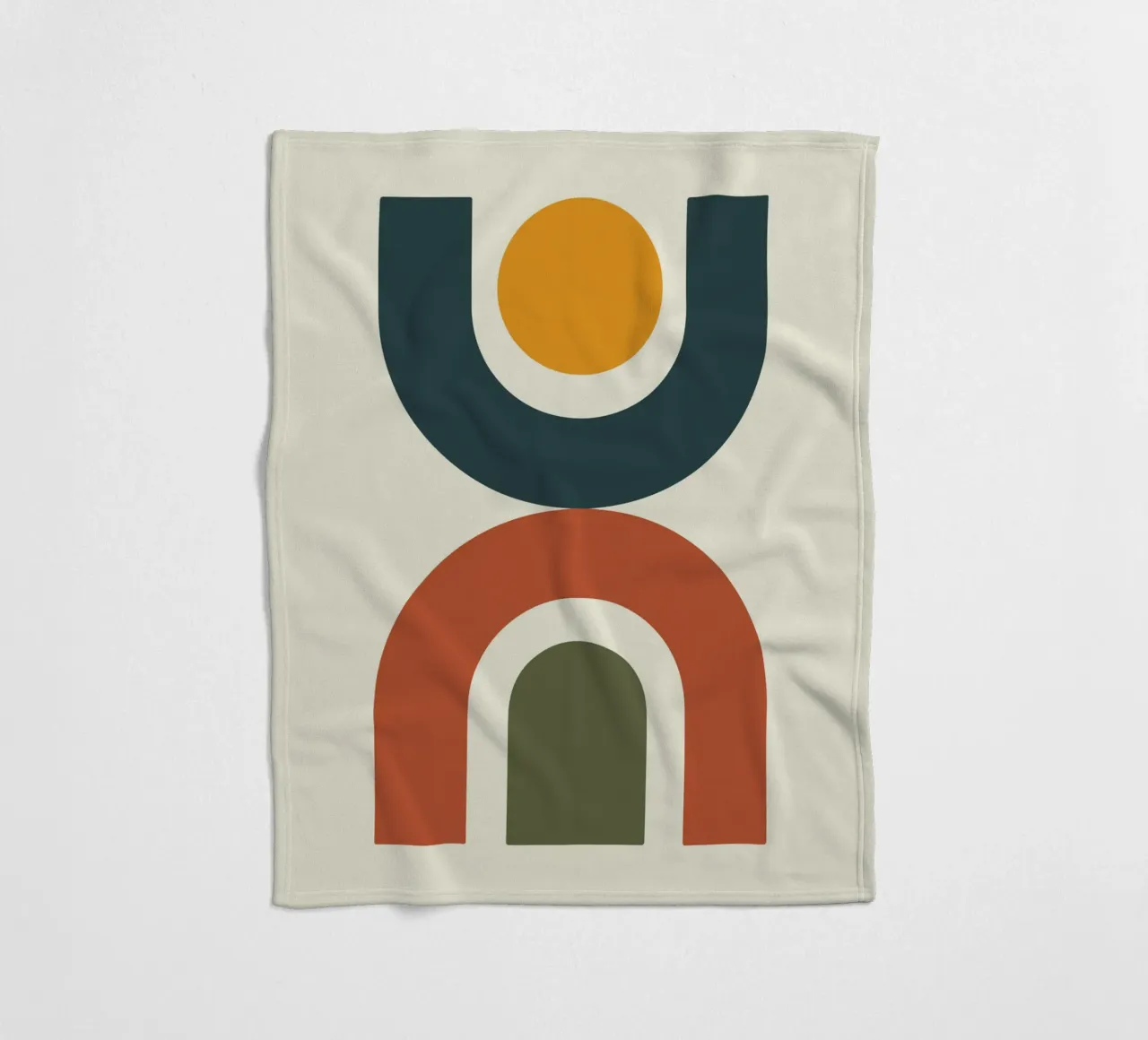 Cubic Arch Play coperta in pile da LisaArtes