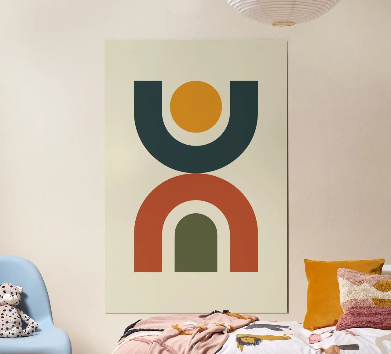 Cubic Arch Play poster con telaio in plastica da LisaArtes