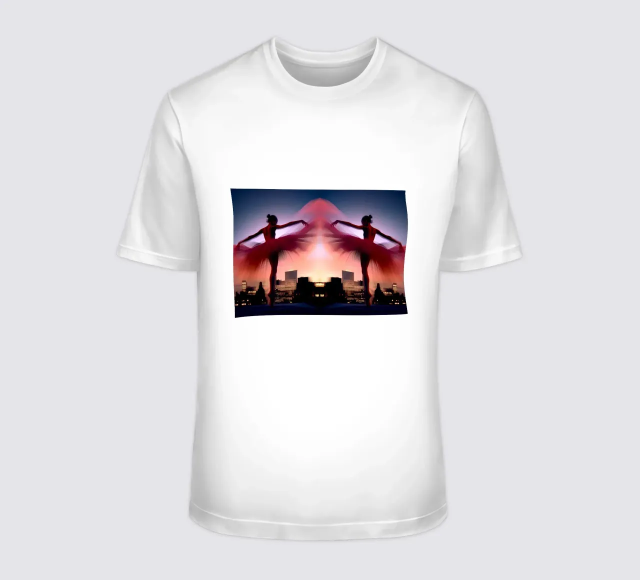 La Danseuse en Reflet t-shirt da ICONICA Art Studio