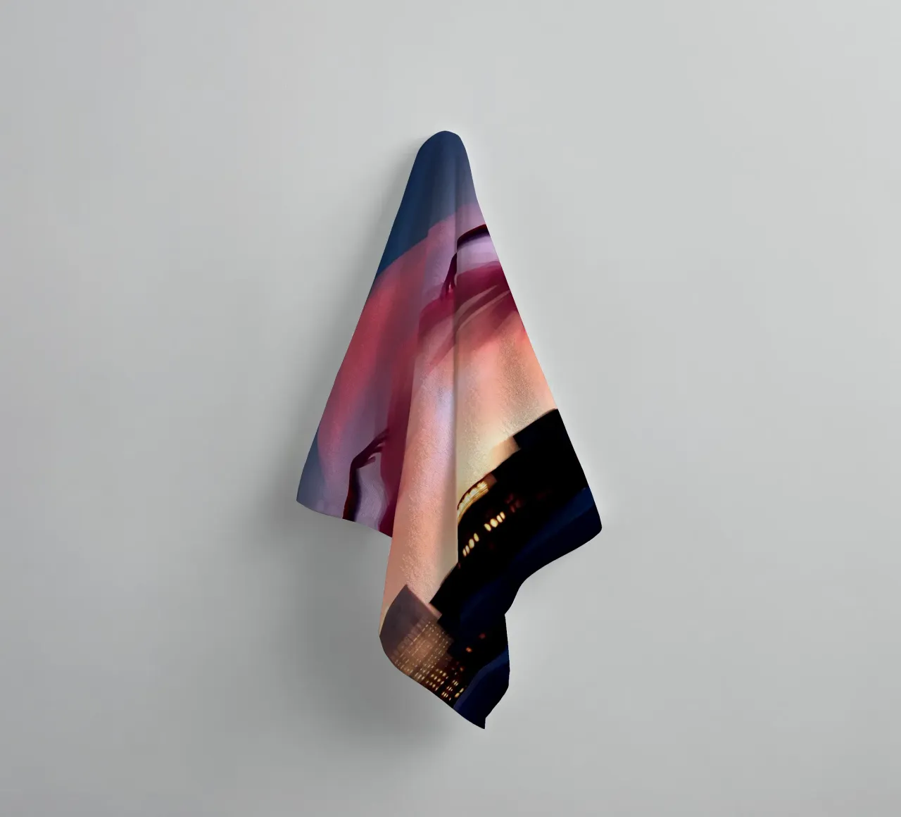 La Danseuse en Reflet asciugamano da bagno da ICONICA Art Studio