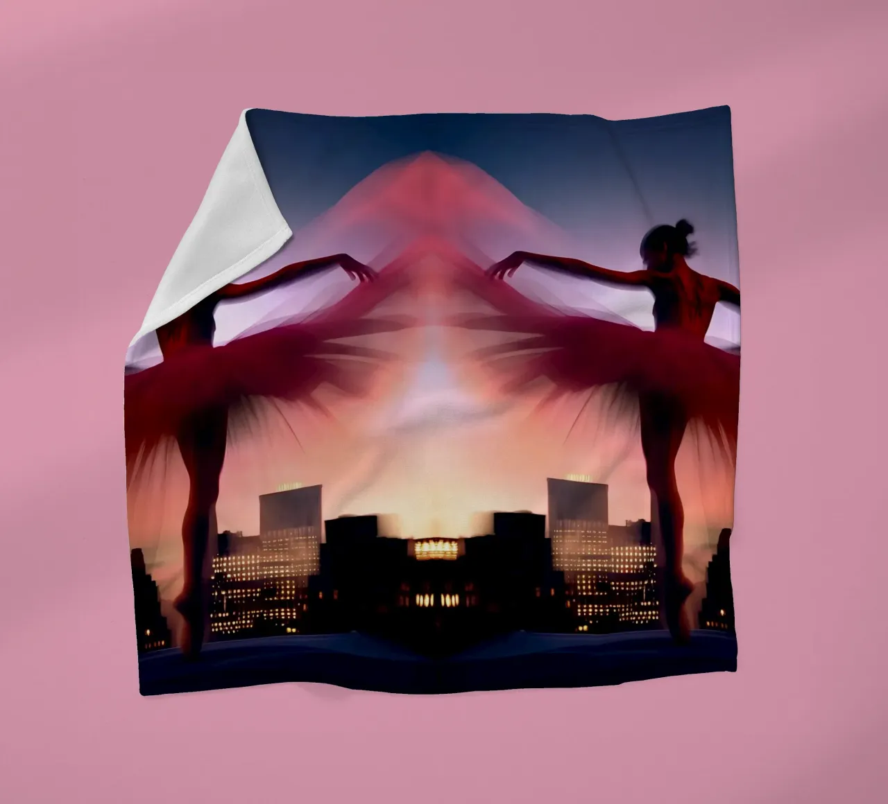 La Danseuse en Reflet coperta in pile da ICONICA Art Studio