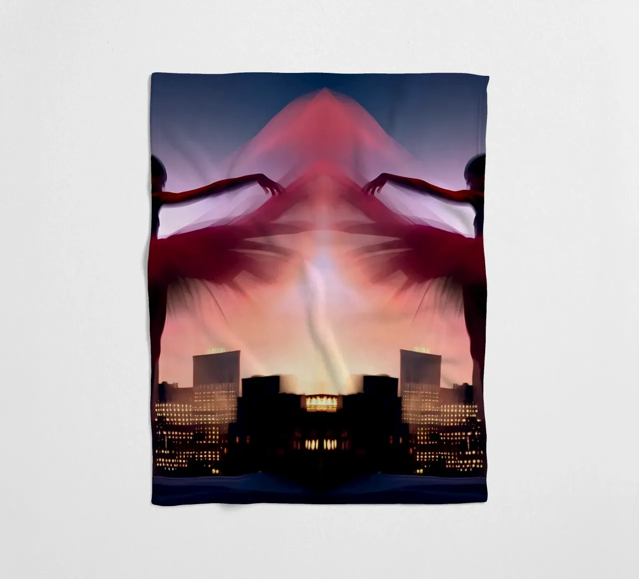 La Danseuse en Reflet coperta in pile da ICONICA Art Studio