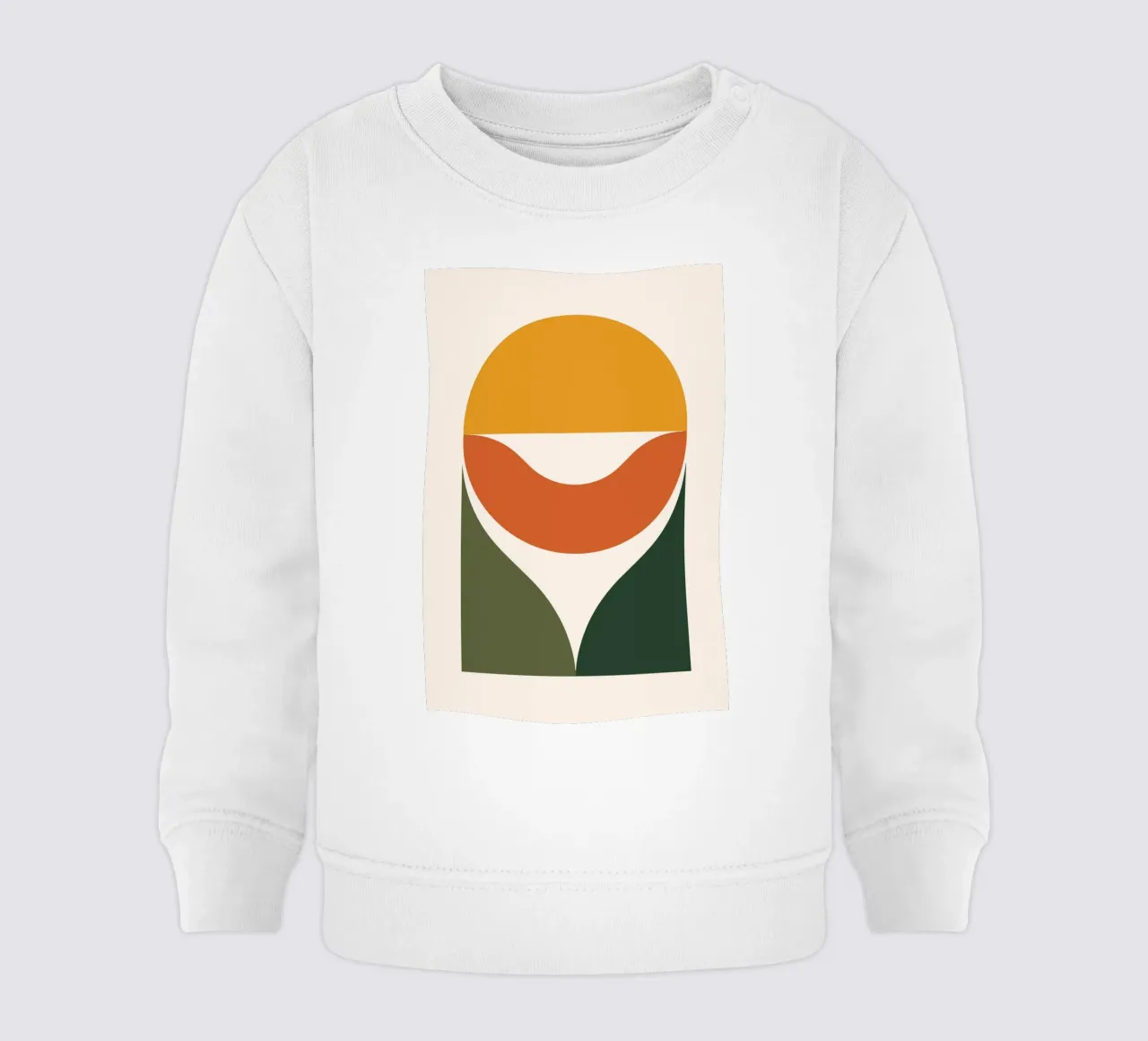 Curved Grid Flow felpa neonato da LisaArtes