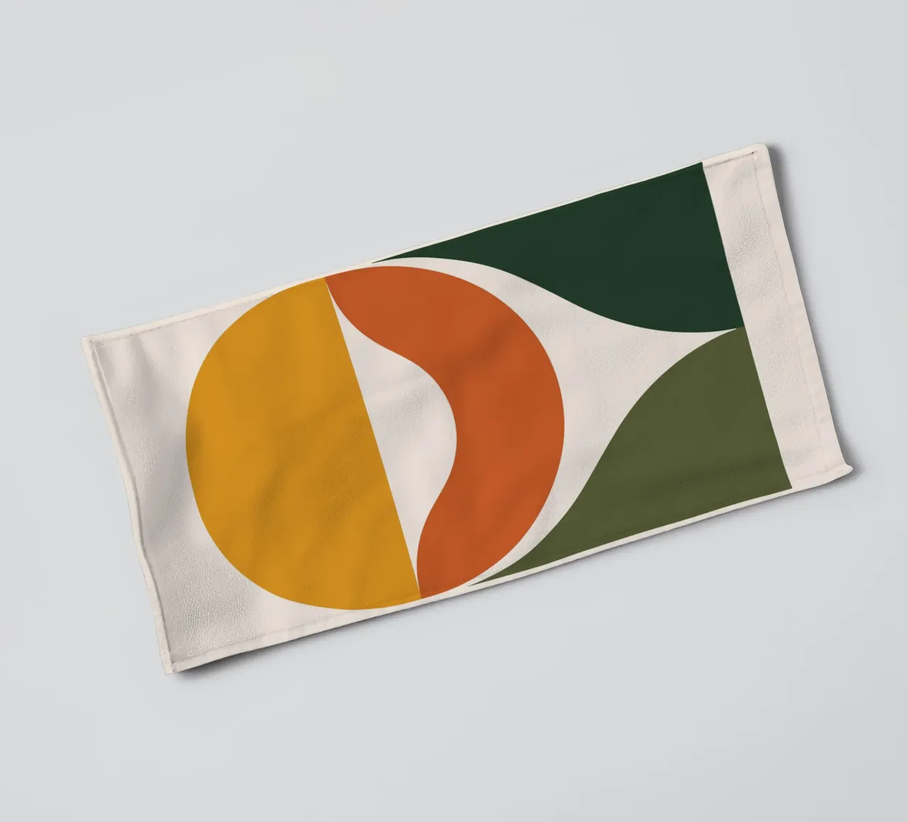 Curved Grid Flow asciugamano da bagno da LisaArtes