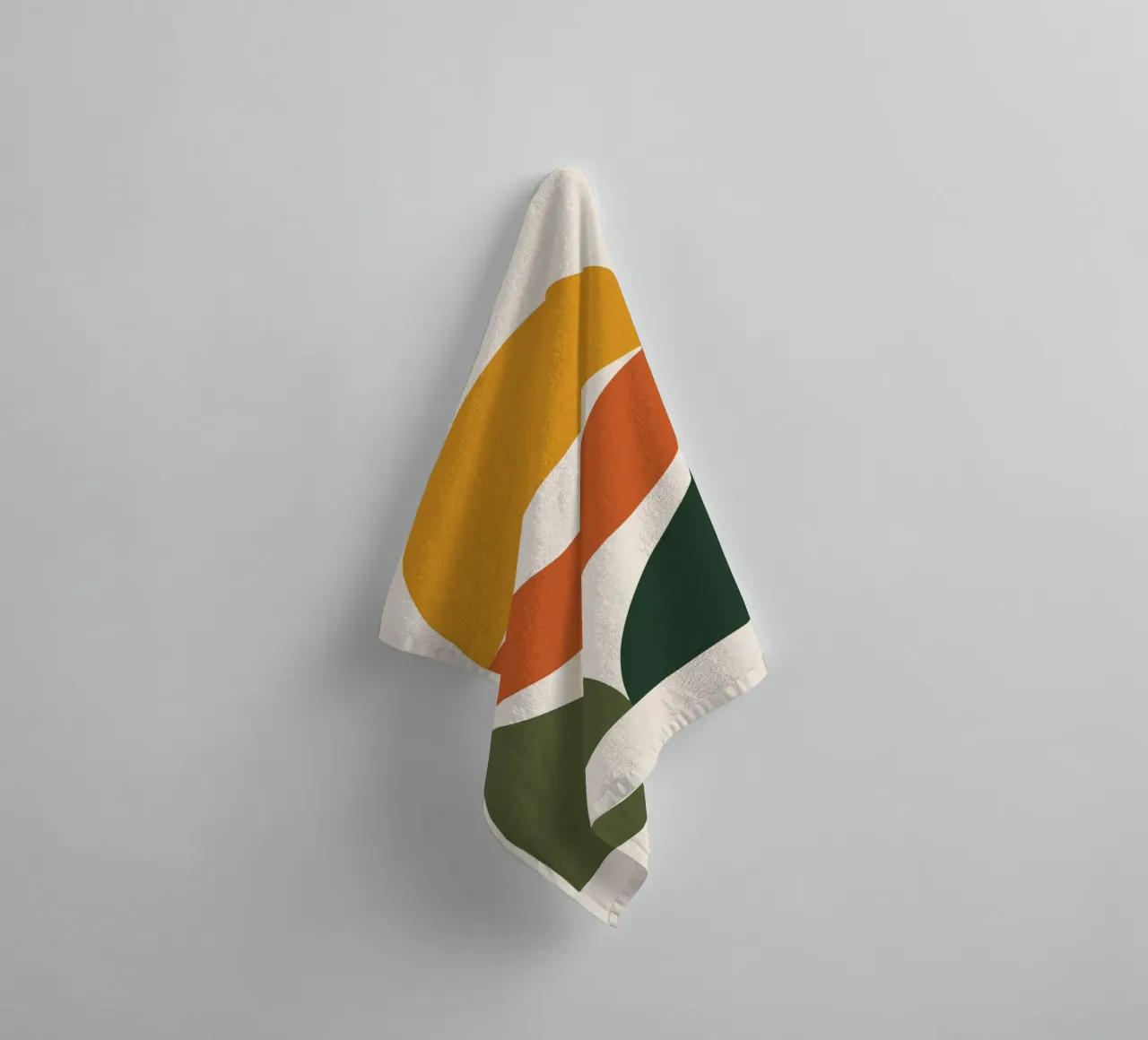 Curved Grid Flow asciugamano da bagno da LisaArtes