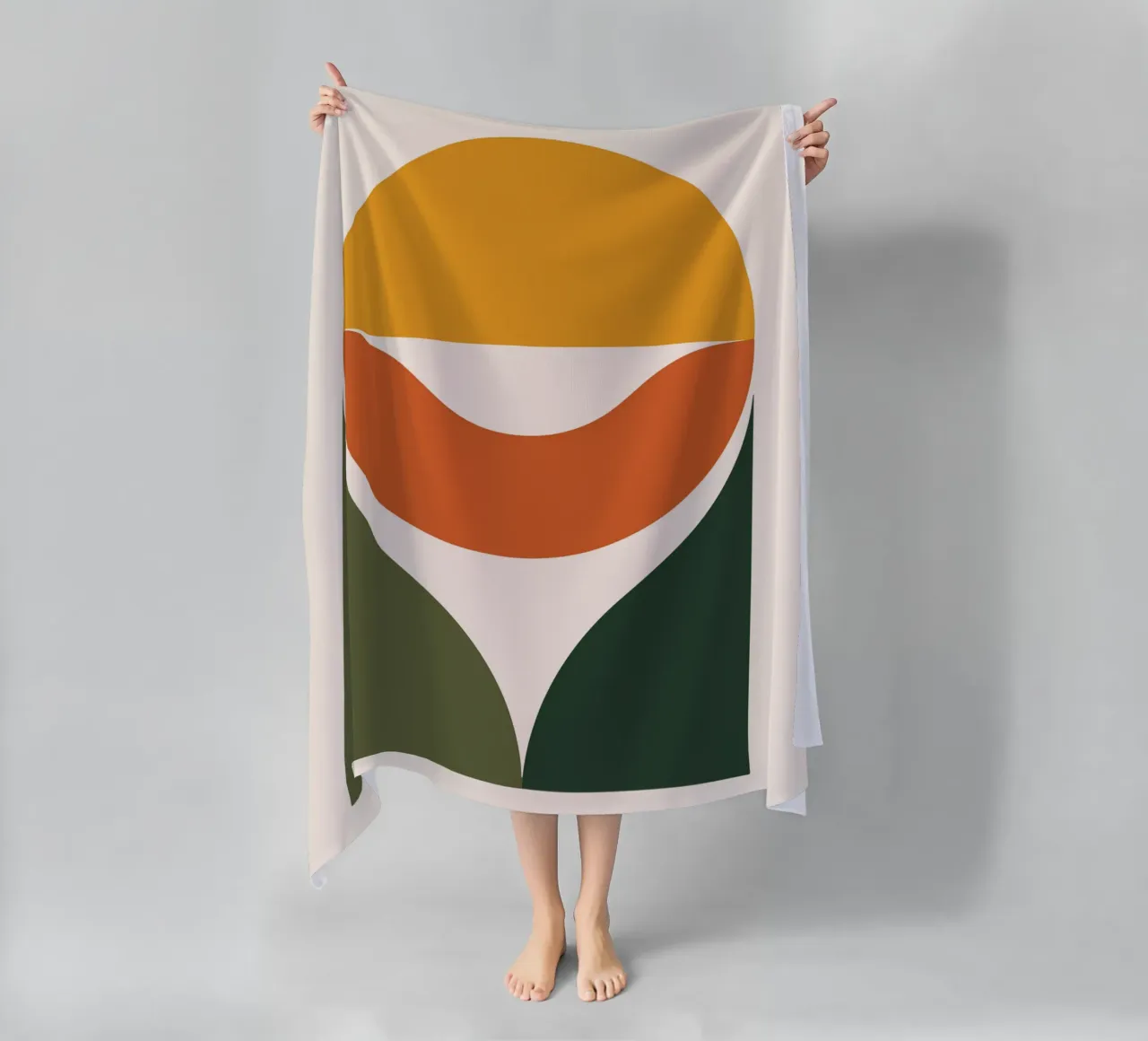 Curved Grid Flow telo mare da LisaArtes