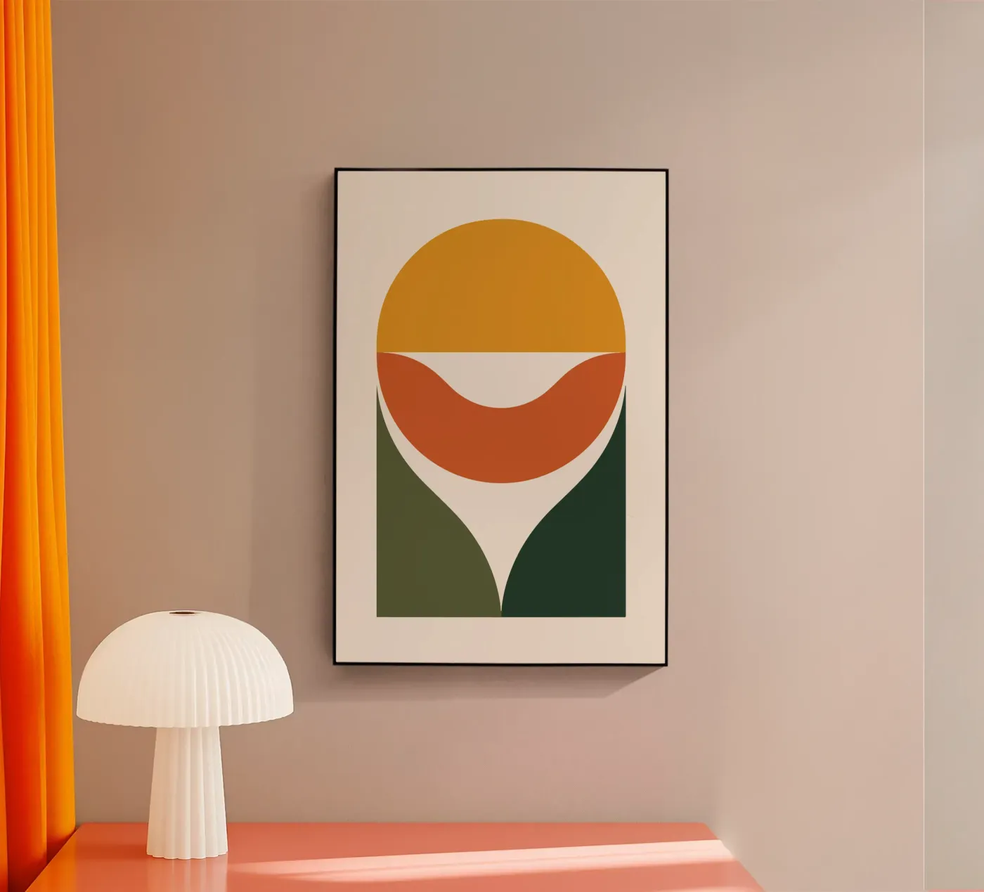 Curved Grid Flow plexiglass da LisaArtes