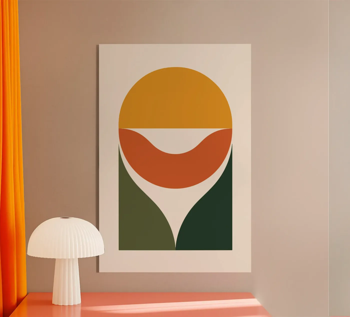 Curved Grid Flow plexiglass da LisaArtes