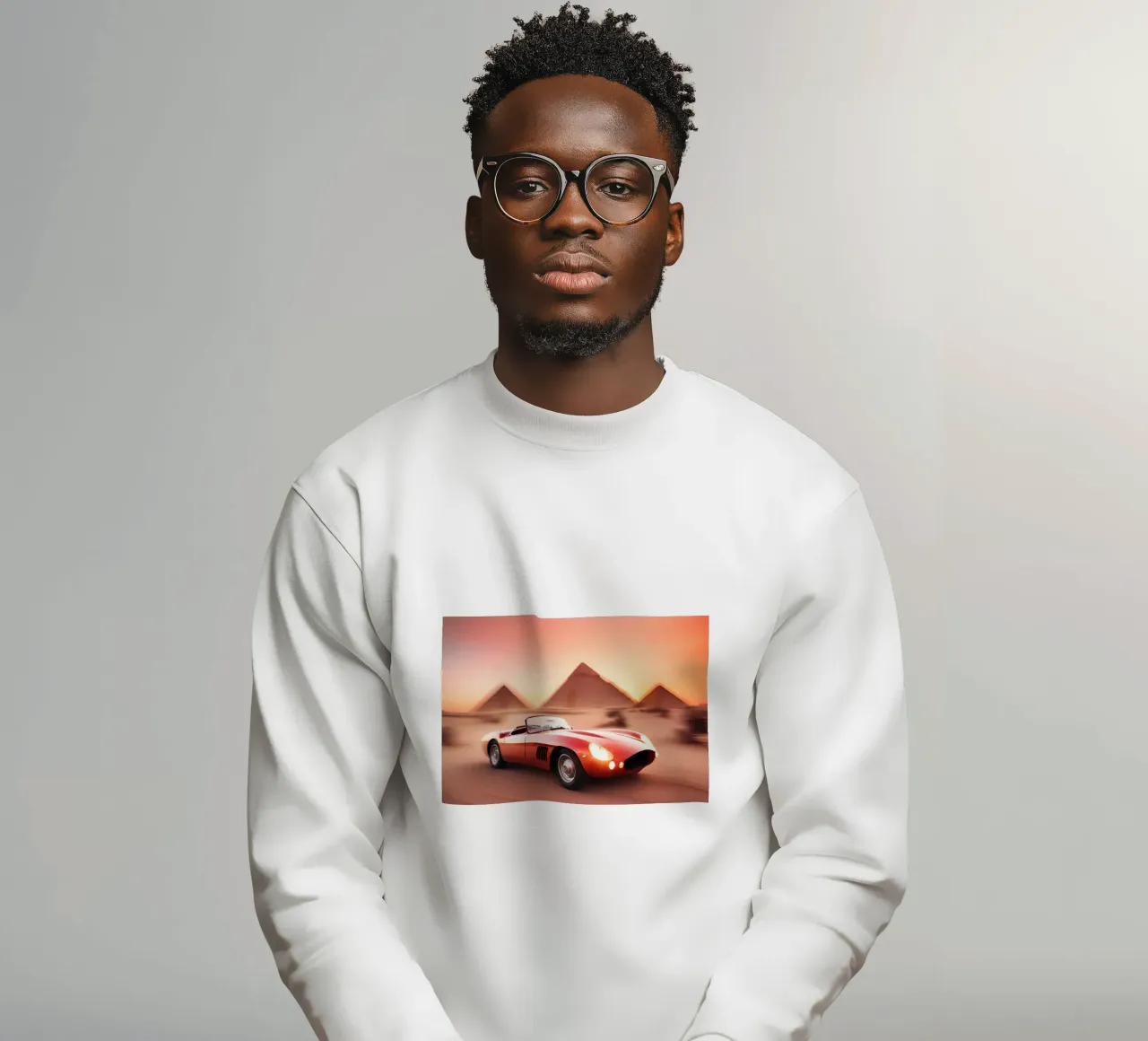 Pyramides astrales felpa da ICONICA Art Studio