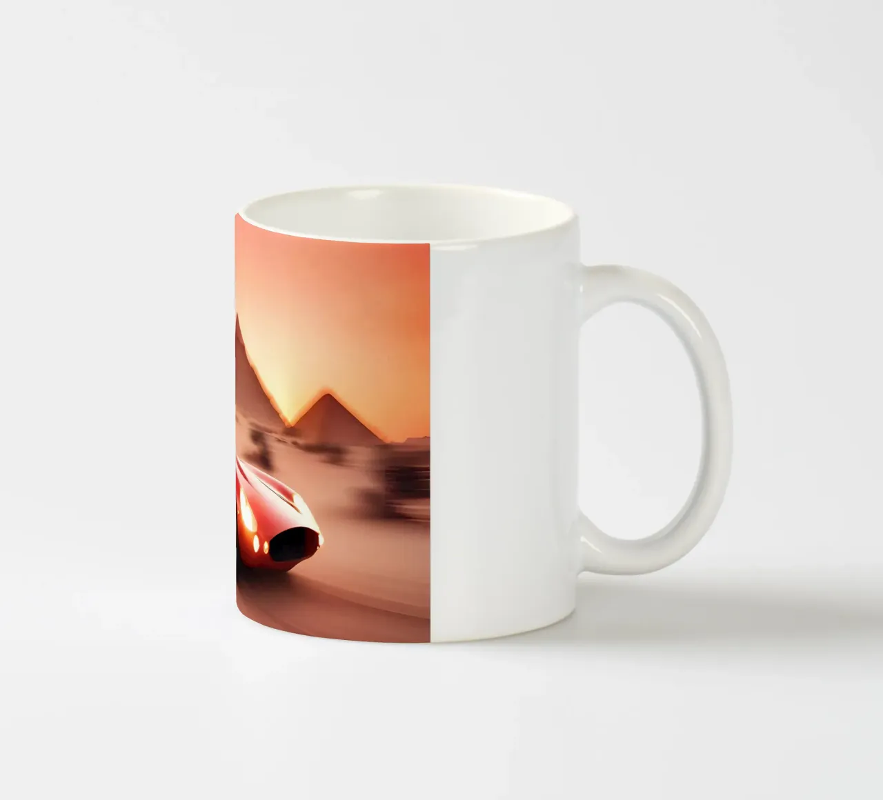 Pyramides astrales tazza in ceramica da ICONICA Art Studio