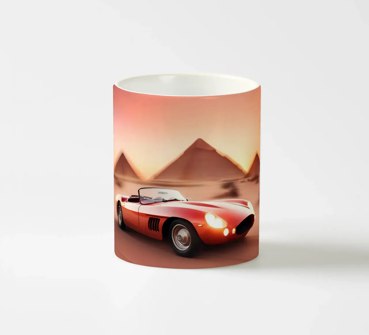 Pyramides astrales tazza in ceramica da ICONICA Art Studio