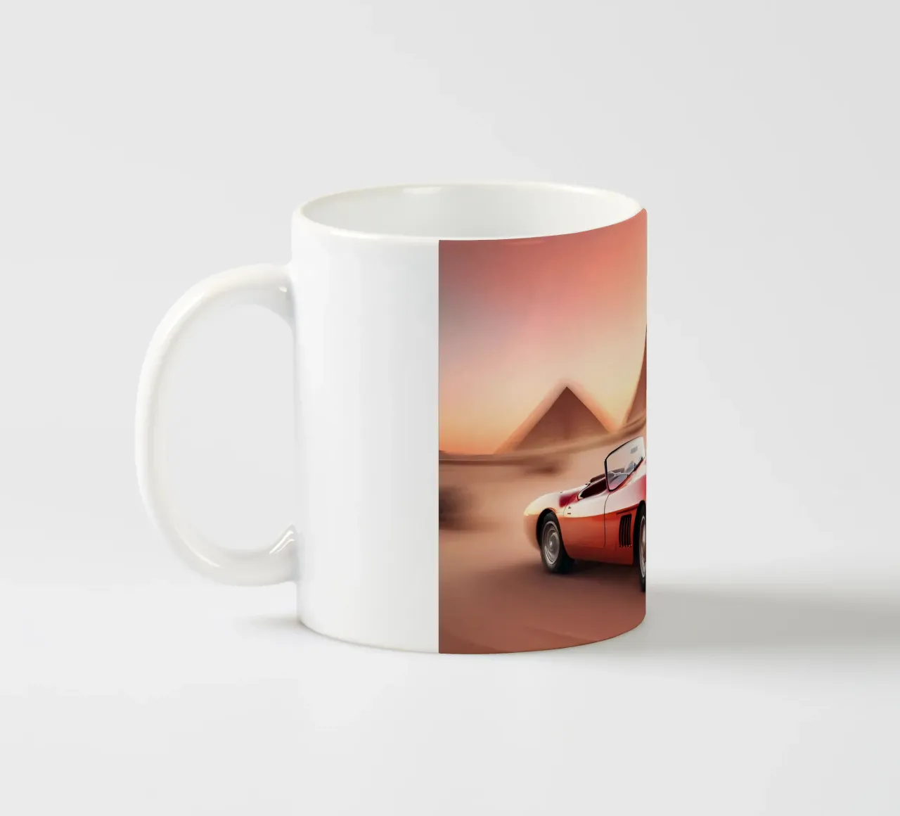 Pyramides astrales tazza in ceramica da ICONICA Art Studio