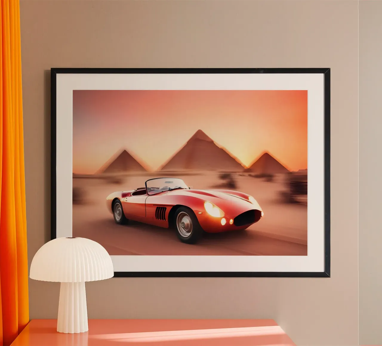 Pyramides astrales poster da ICONICA Art Studio