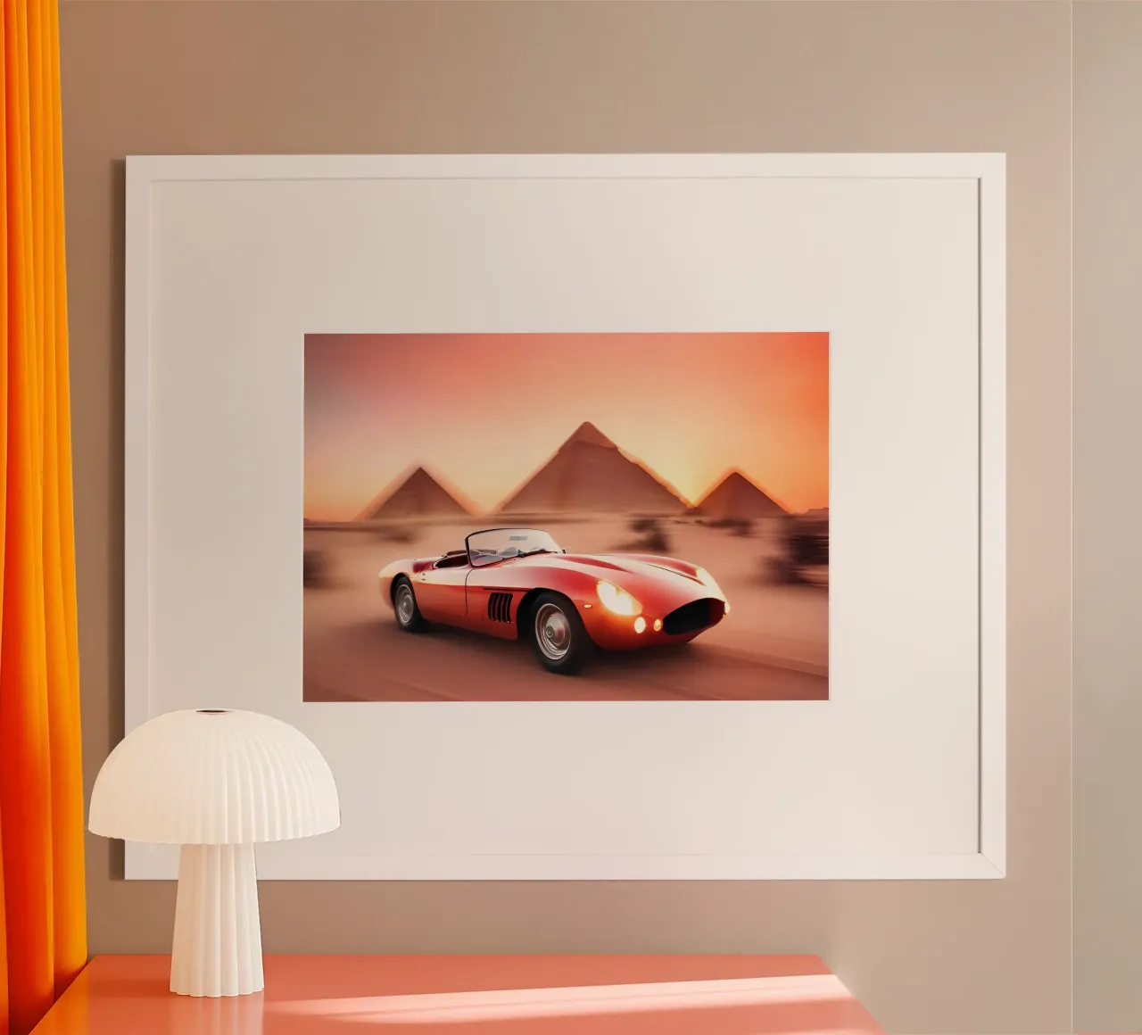 Pyramides astrales poster da ICONICA Art Studio