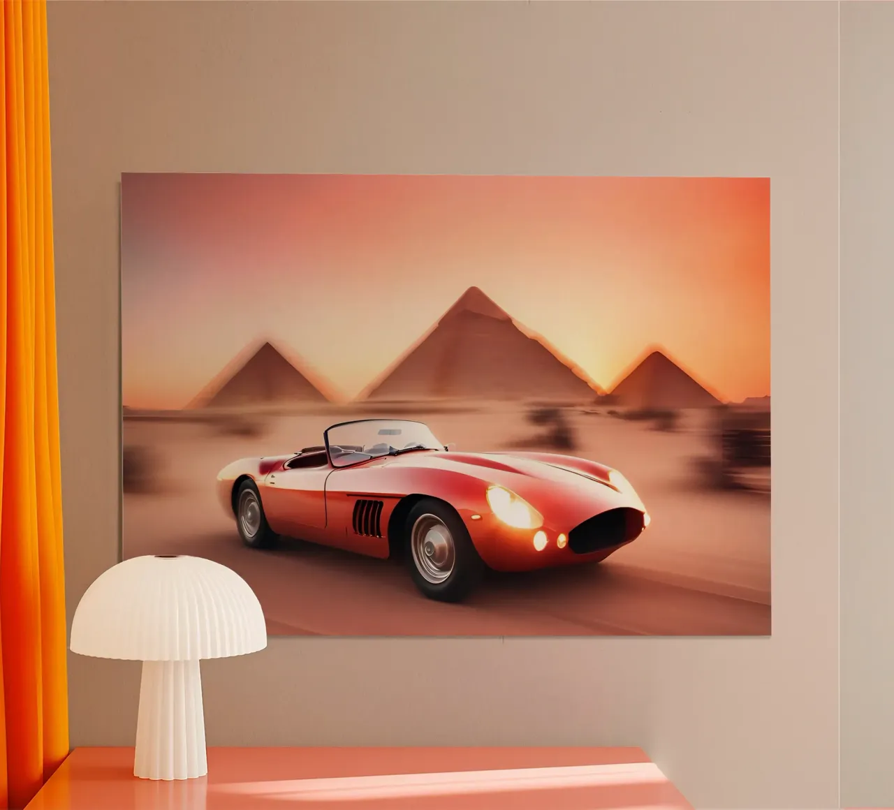 Pyramides astrales poster da ICONICA Art Studio