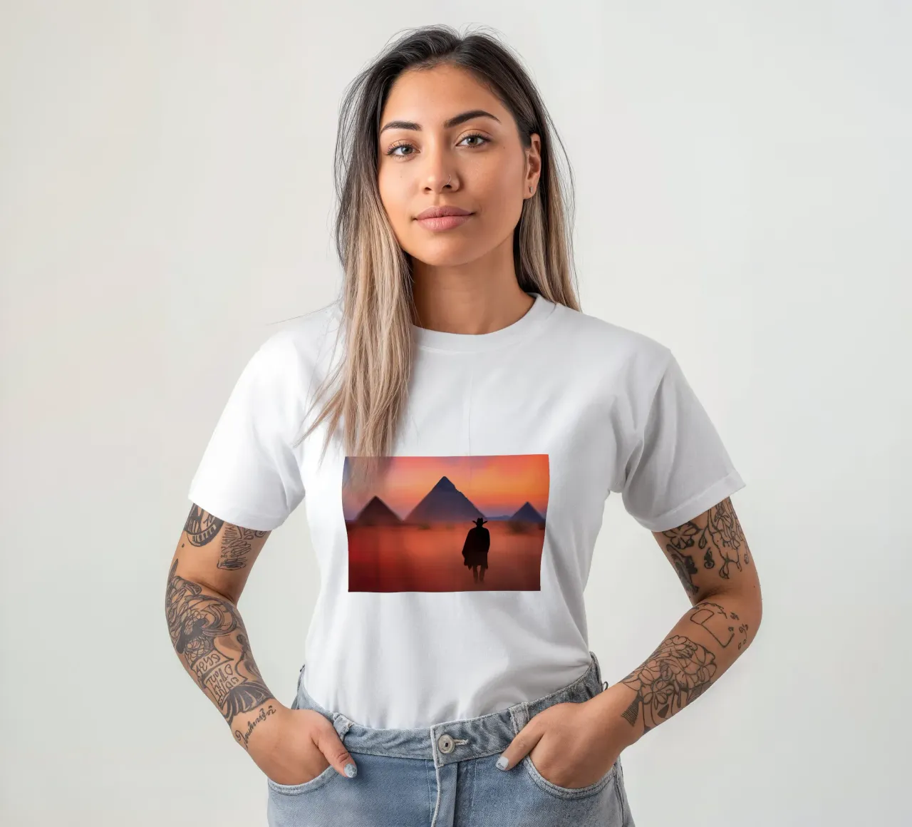 Seul face au Vent t-shirt da ICONICA Art Studio