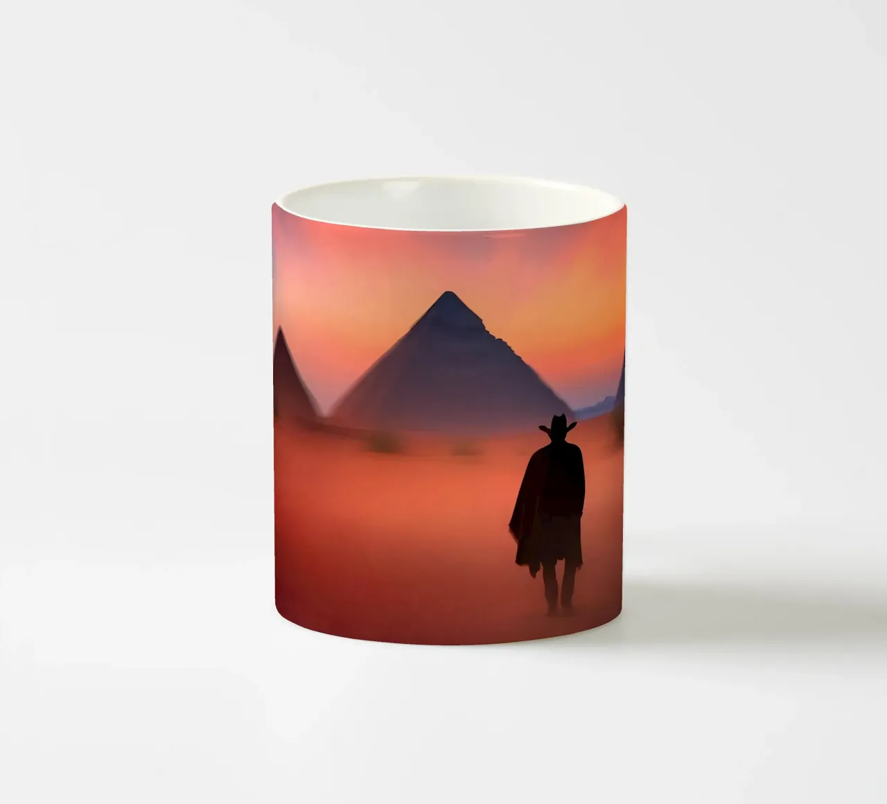 Seul face au Vent tazza in ceramica da ICONICA Art Studio