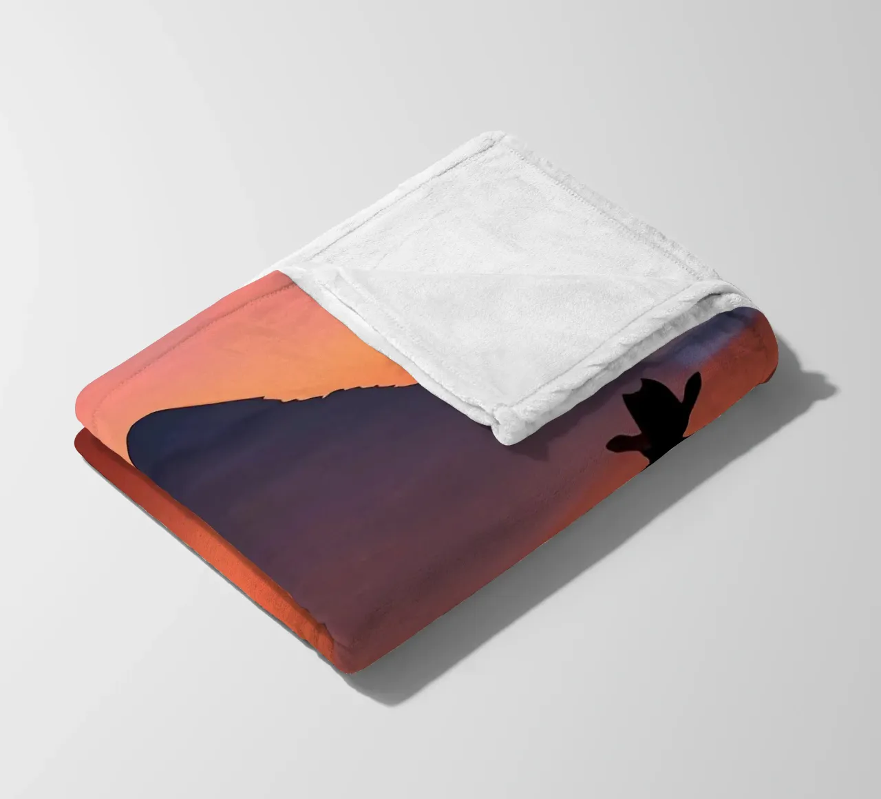 Seul face au Vent coperta in pile da ICONICA Art Studio