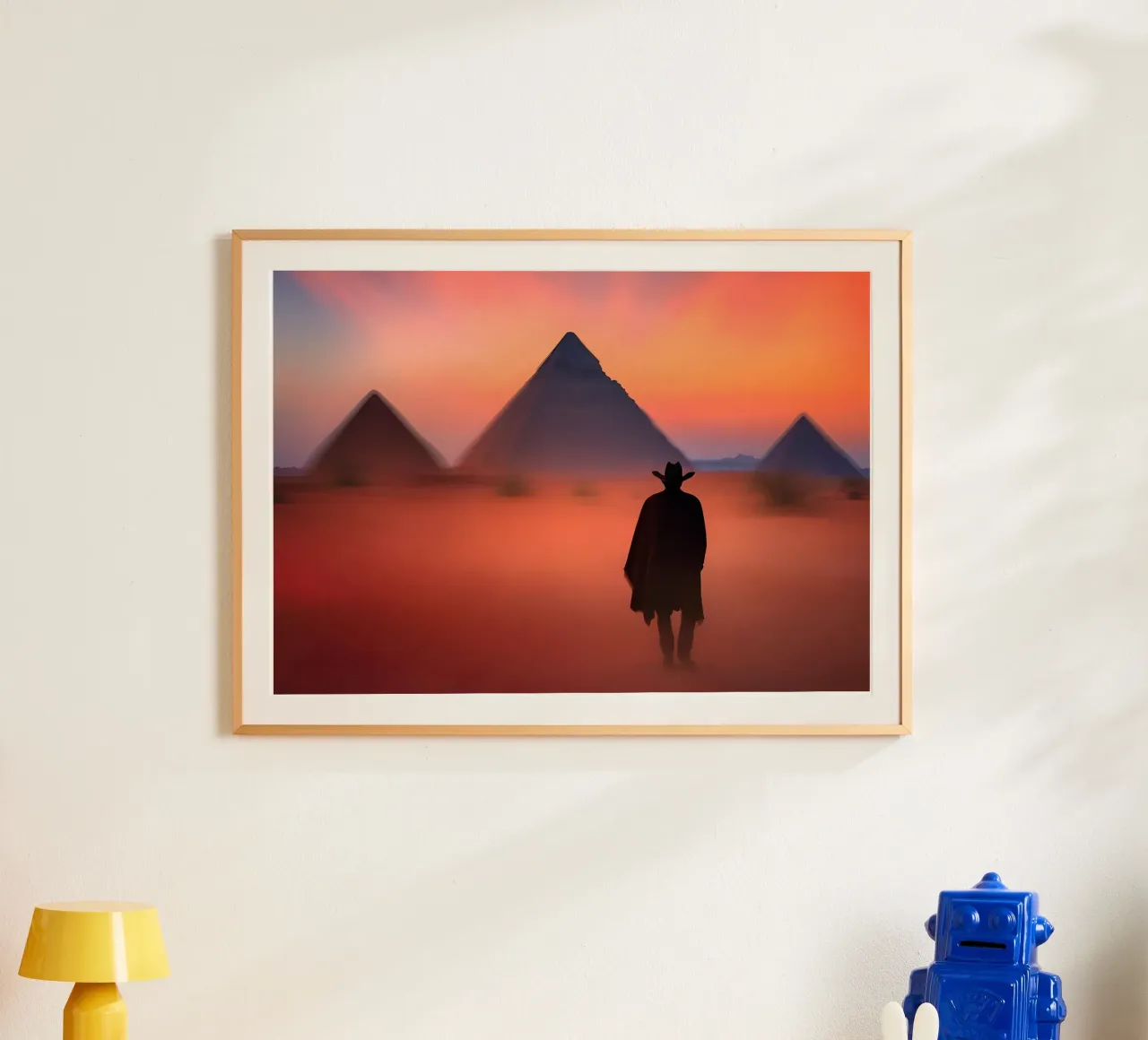 Seul face au Vent poster da ICONICA Art Studio