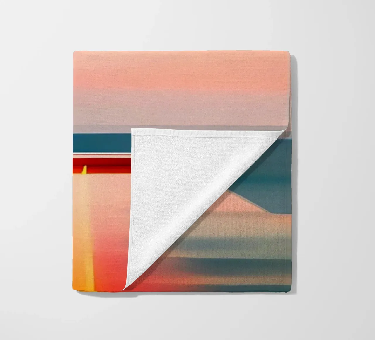 Sunset and Sea telo mare da ICONICA Art Studio