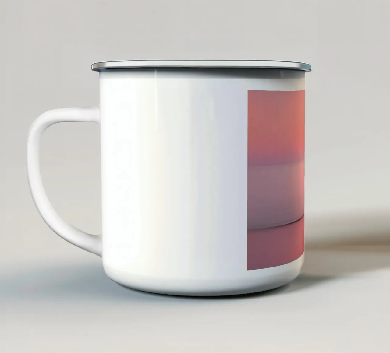 Face à la Mer tazza in smalto da ICONICA Art Studio