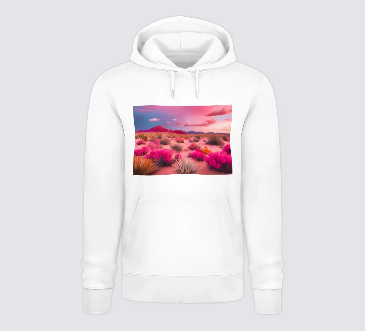 Le Désert Coloré felpa con cappuccio da ICONICA Art Studio