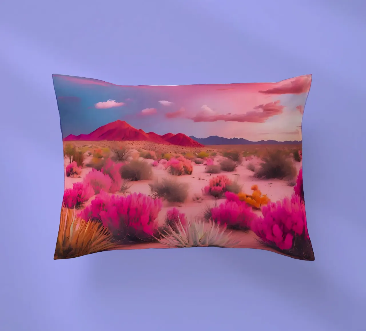 Le Désert Coloré cuscino da ICONICA Art Studio