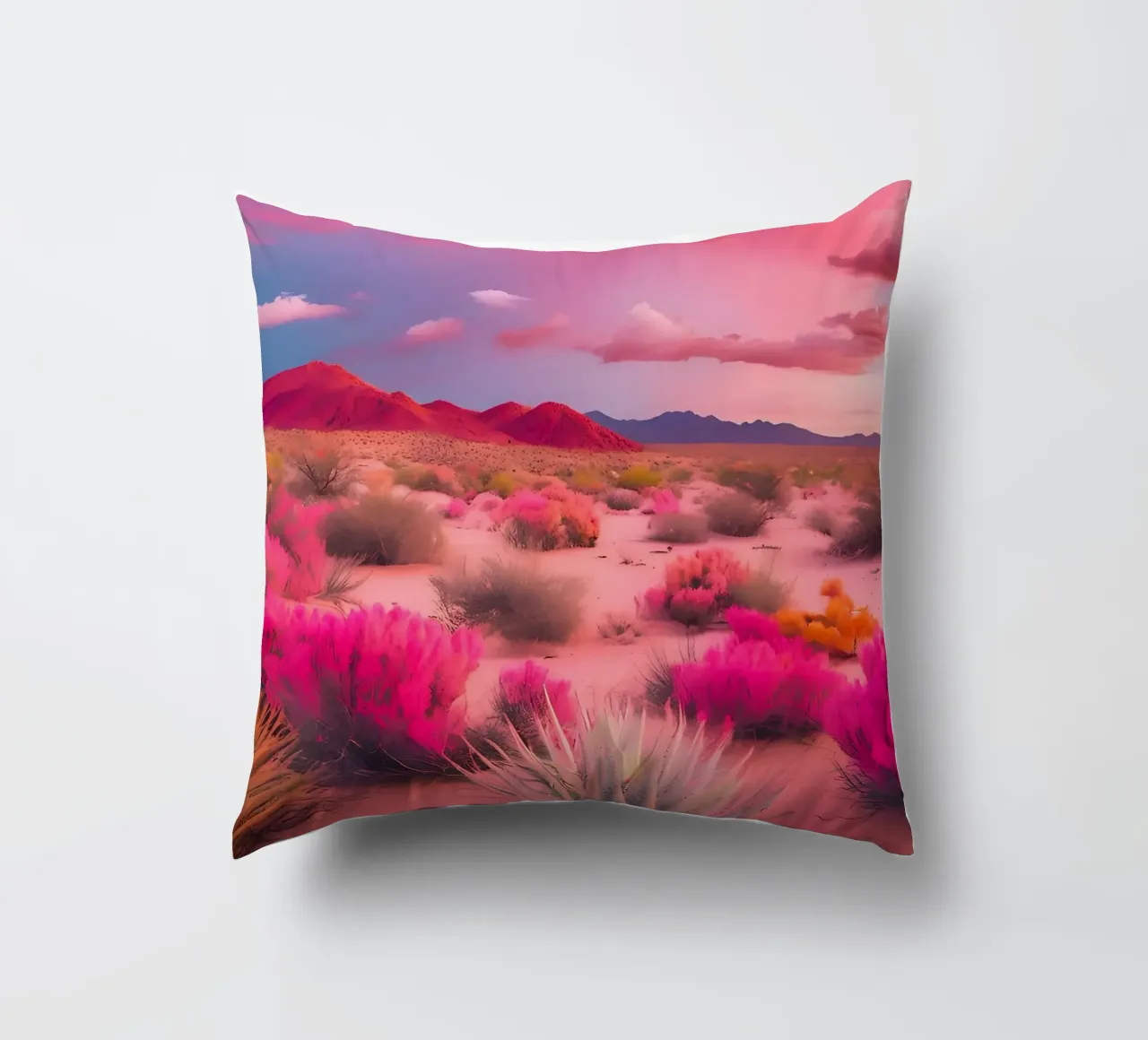 Le Désert Coloré cuscino da ICONICA Art Studio