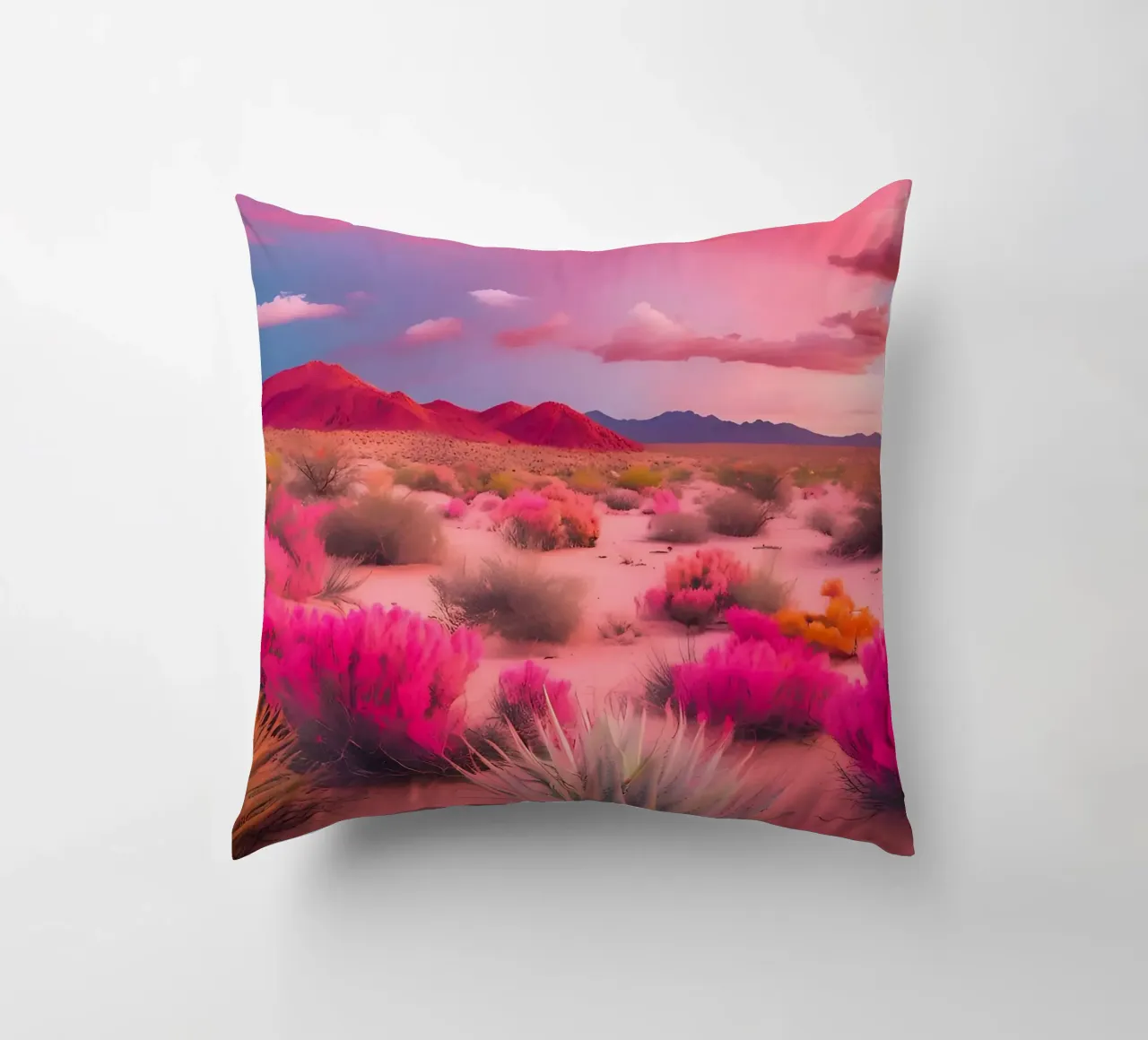 Le Désert Coloré cuscino da ICONICA Art Studio
